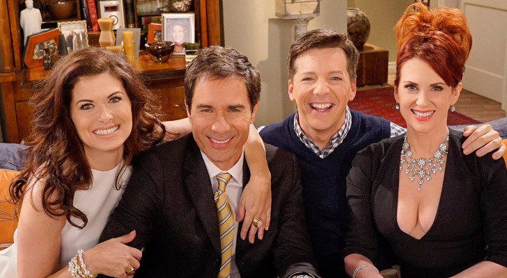 Los actores de &#39;Will & Grace&#39; hicieron un sketch juntos