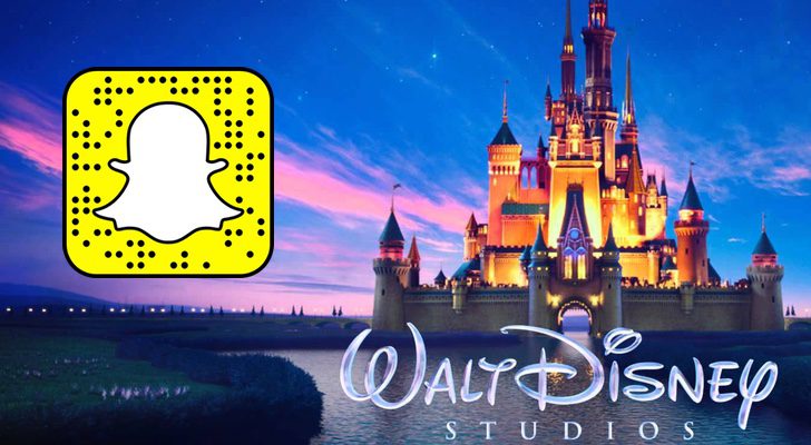 Las imágenes de referencia de Snapchat y Disney