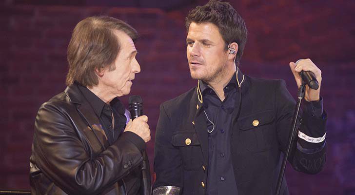 Raphael junto a Dani Martín en el especial de TVE