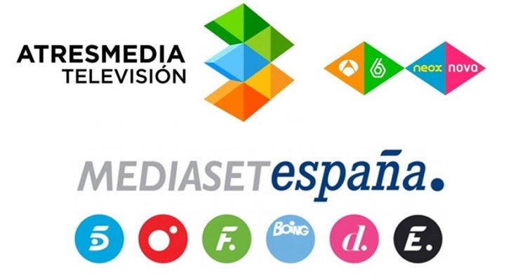 Las cadenas de Atresmedia y Mediaset