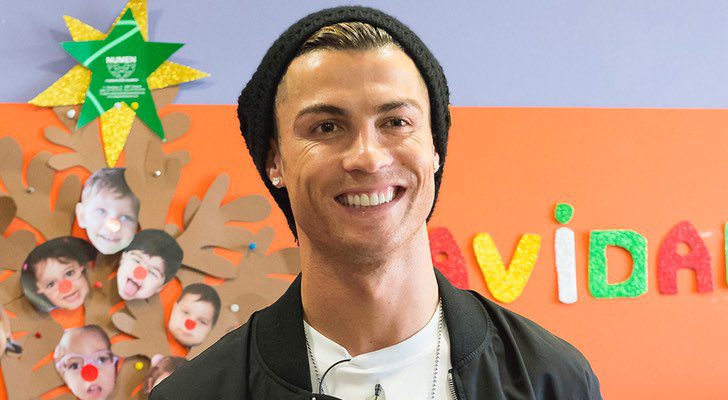 Cristiano Ronaldo en la gala 'Inocente, inocente'