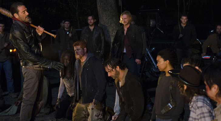  Negan y su bate en 'The Walking Dead'