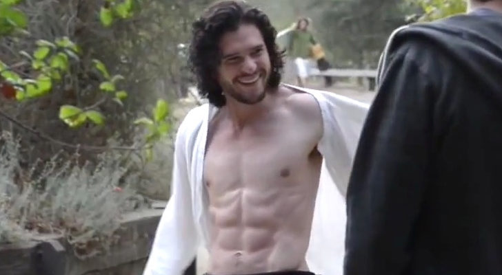 Kit Harington detrás de las cámaras de Vanity Fair