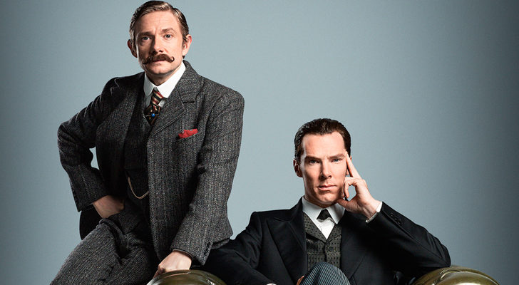 Martin Freeman y Benedict Cumberbatch, protagonistas de 'Sherlock'