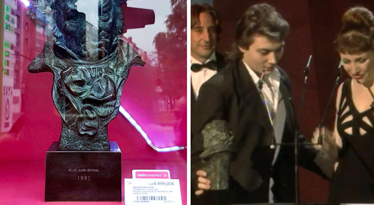 Venden un premio Goya en un Cash Converters de Vitoria
