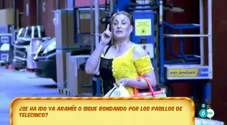 Aramís Fuster vuelve a la televisión en &#39;Sálvame&#39;