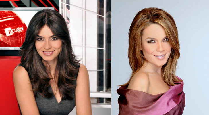 Carme Chaparro y Marta Fernández