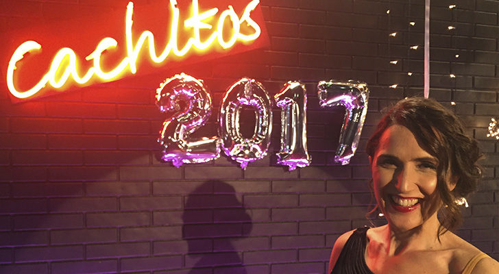 Virginia Díaz y el escenario de &#39;Nochevieja a Cachitos&#39;