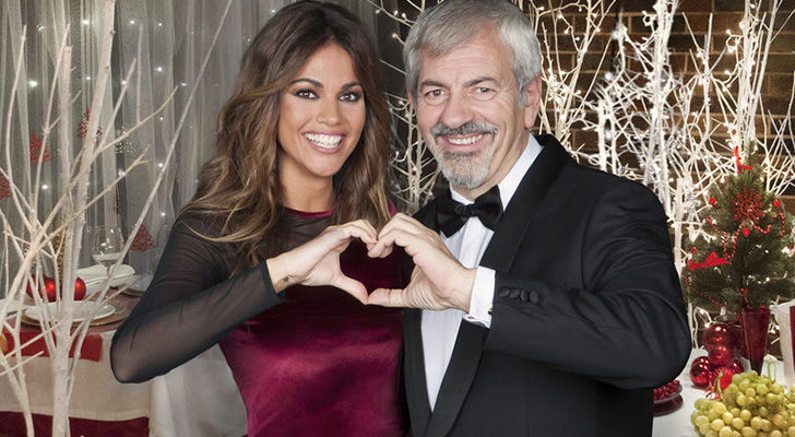 Lara Álvarez y Carlos Sobera, rostros de las Campanadas de Mediaset