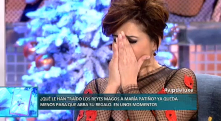 Irma Soriano rompe a llorar durante su entrevista en el 'Deluxe'