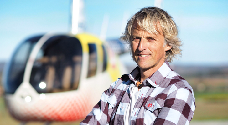 Jesús Calleja, presentador de 'Volando Voy' (Cuatro)