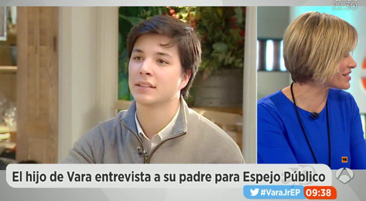 Imagen de la entrevista en 'Espejo Público'