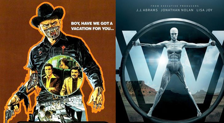 'Westworld, armas de metal' la película y 'Westworld' la serie