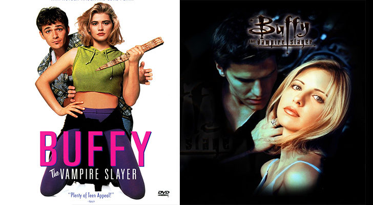 'Buffy Cazavampiros', la película y la serie