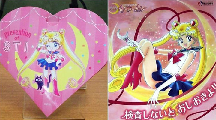 La Guerrero Luna de 'Sailor Moon' aparece en más de 60.000 preservativos