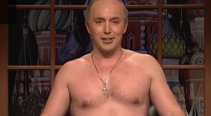 Beck Bennet como Putin en 'Saturday Night Live'