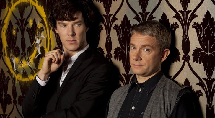 Sherlock Holmes y Watson en 'Sherlock'