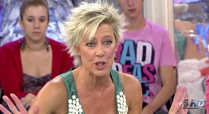 Concha Galán en una colaboración con Telecinco