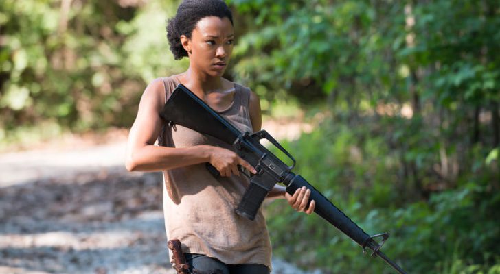 Sonequa Martin-Green como Sasha en &#39;The Walking Dead&#39;