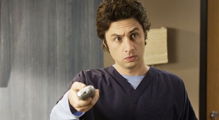Zach Braff era Dr. John Dorian en 'Scrubs'