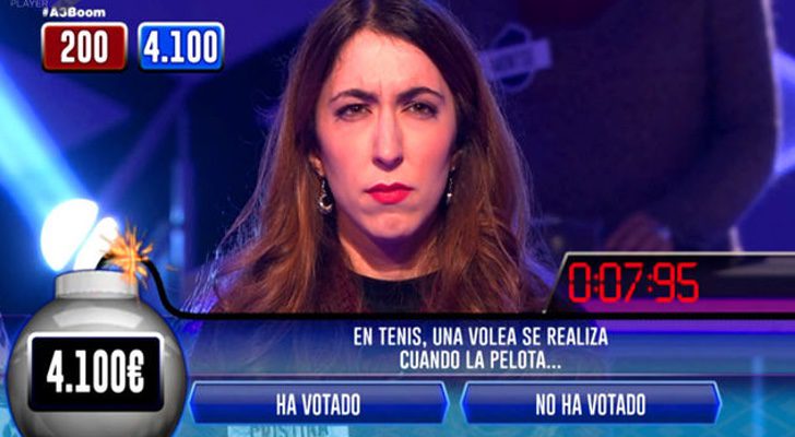 El error ortográfico de &#39;¡Boom&#39;! al subtitular una de sus respuestas