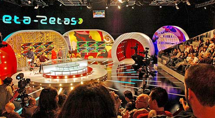 Plató del formato de El Terrat y Antena 3