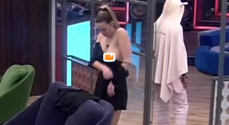 Alyson durante la fiesta de 'GH VIP'