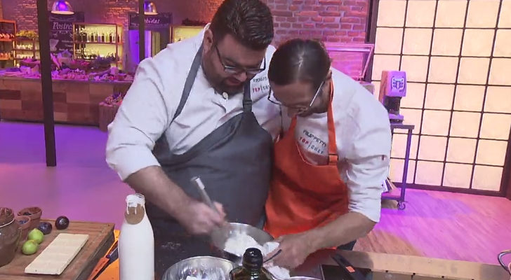 Dos de los concursantes de 'Top Chef' ponen en práctica la nueva prueba del programa