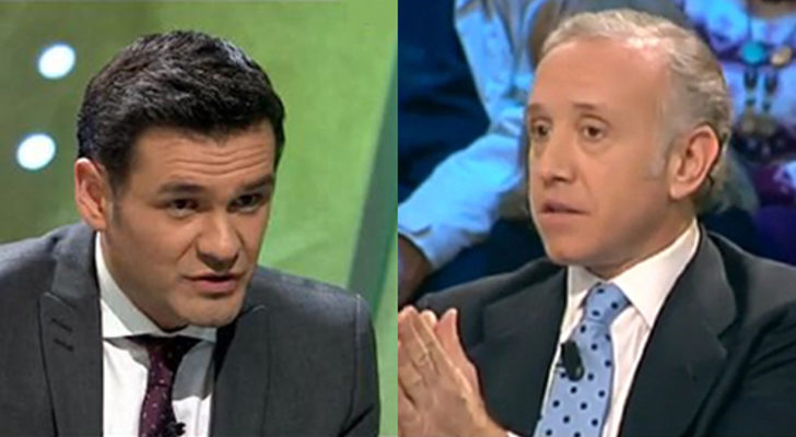 Iñaki López y Eduardo Inda cargados de tensión en &#39;laSexta Noche&#39;