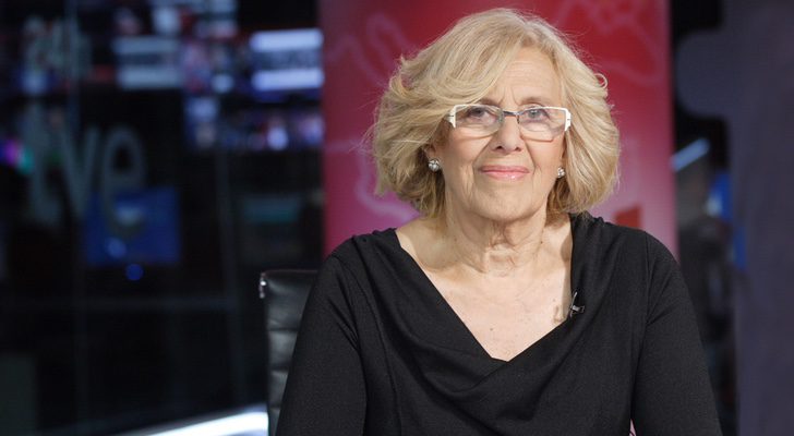 La alcaldesa de Madrid, Manuela Carmena
