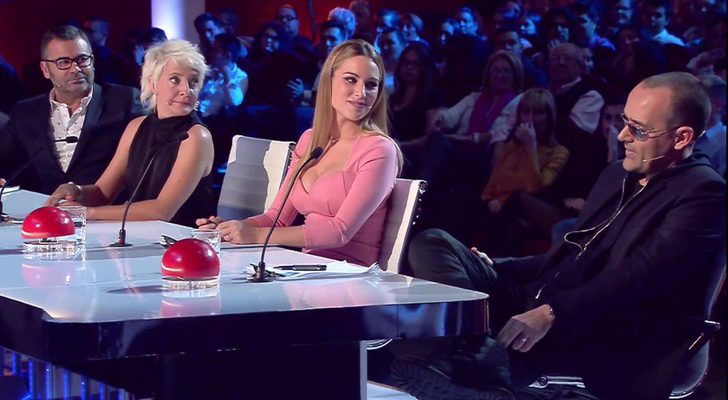 Jorge Javier Vázquez, Eva Hache, Edurne y Risto Mejide