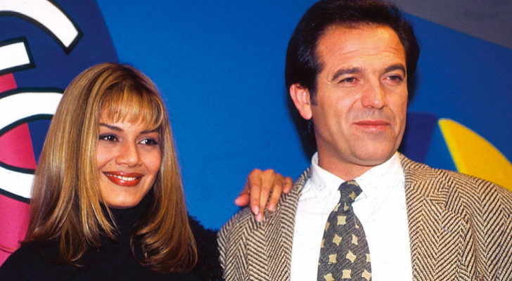 Ivonne Reyes y Pepe Navarro en una fotografía de 1995
