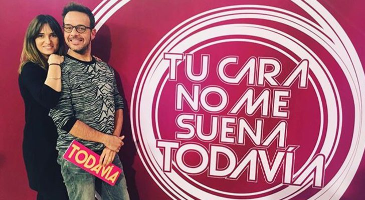 Noemí Galera y Àngel Llàcer en los castings de 'Tu cara no me suena todavía'