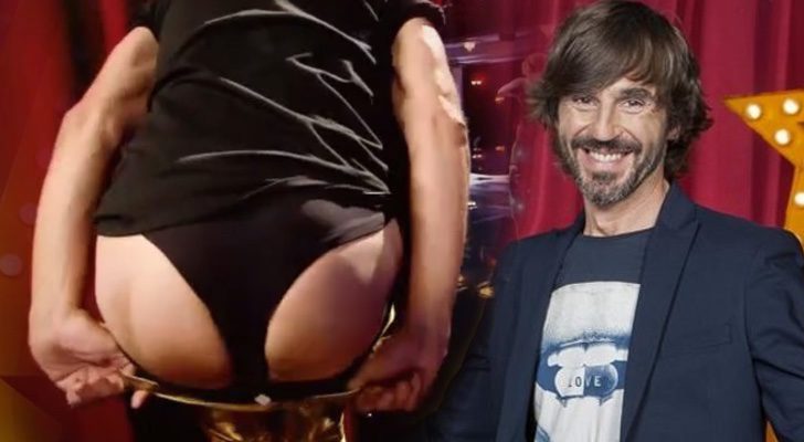 Santi Millán enseñó el culo al terminar la actuación de twerking de 'Got Talent'