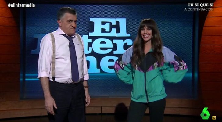 Cristina Pedroche, en chándal en 'El Intermedio'