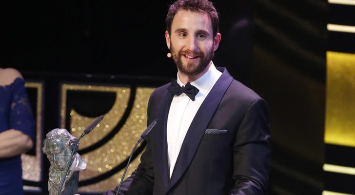 Dani Rovira como maestro de ceremonias de Los Goya