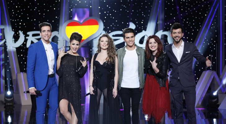 Participantes del último 'Objetivo Eurovisión' (TVE)