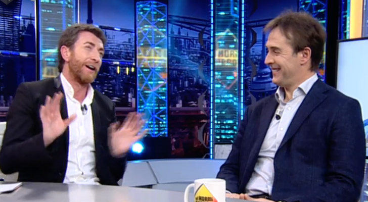 Lopetegui y Pablo Motos en 'El Hormiguero'