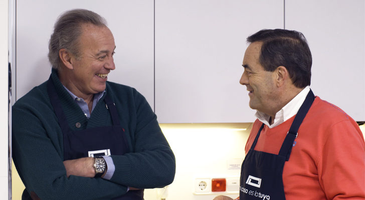 Bertín Osborne junto a José Bono