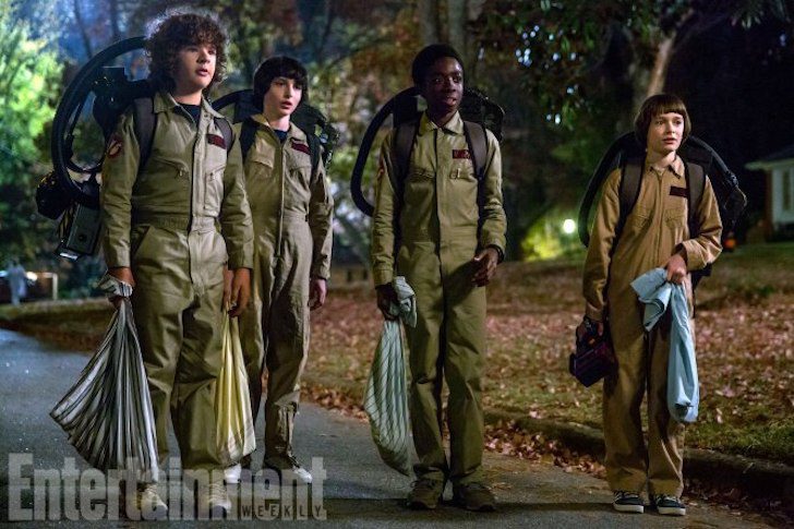 Dustin, MIke, Lucas y Will en 'Stranger Things'