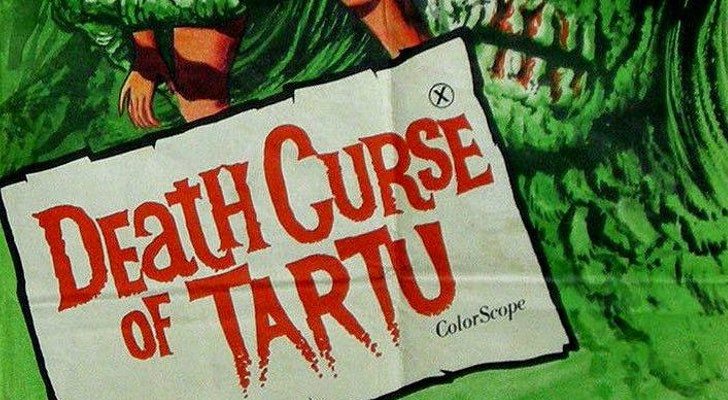 Imagen del cartel de "La maldición de Tartu"