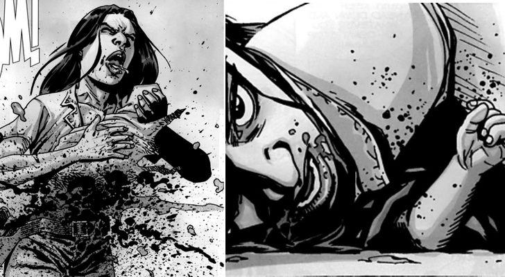 La muerte de Lori y Judith en los cómics de 'The Walking Dead'
