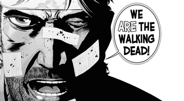 Rick, en el cómic de 'The Walking Dead'
