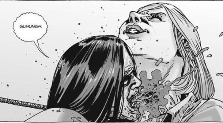 La muerte de Carol en los cómics de 'The Walking Dead'