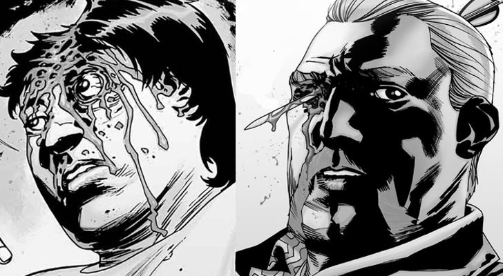 La muerte de Glenn y Abraham en el cómic de 'The Walking Dead'