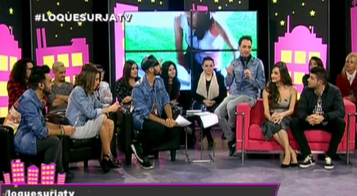 Adara y Pol en el programa 'Lo que surja'