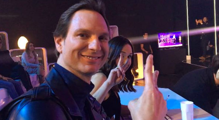 Javier Cárdenas, junto a Virginia Díaz en &#39;Objetivo Eurovisión&#39;