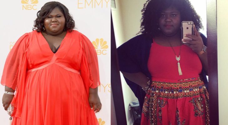 Gabourey Sidibe antes y ahora