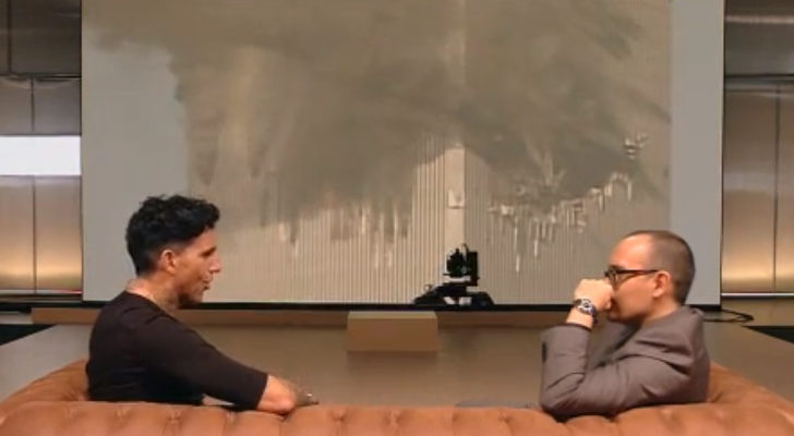 Josef Ajram durante el momento de la polémica en 'Chester in Love'
