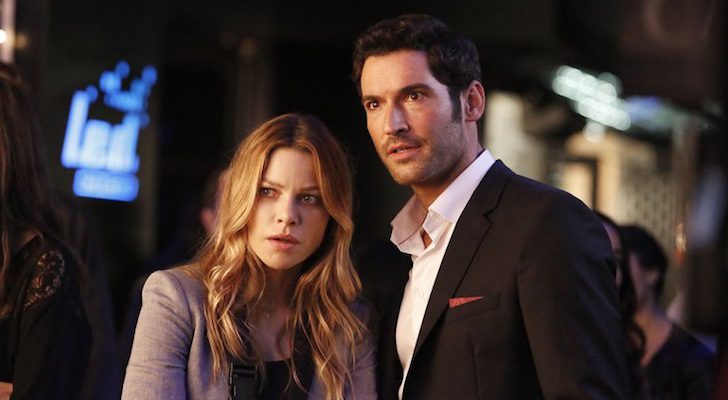 Tom Ellis y Lauren German en 'Lucifer'